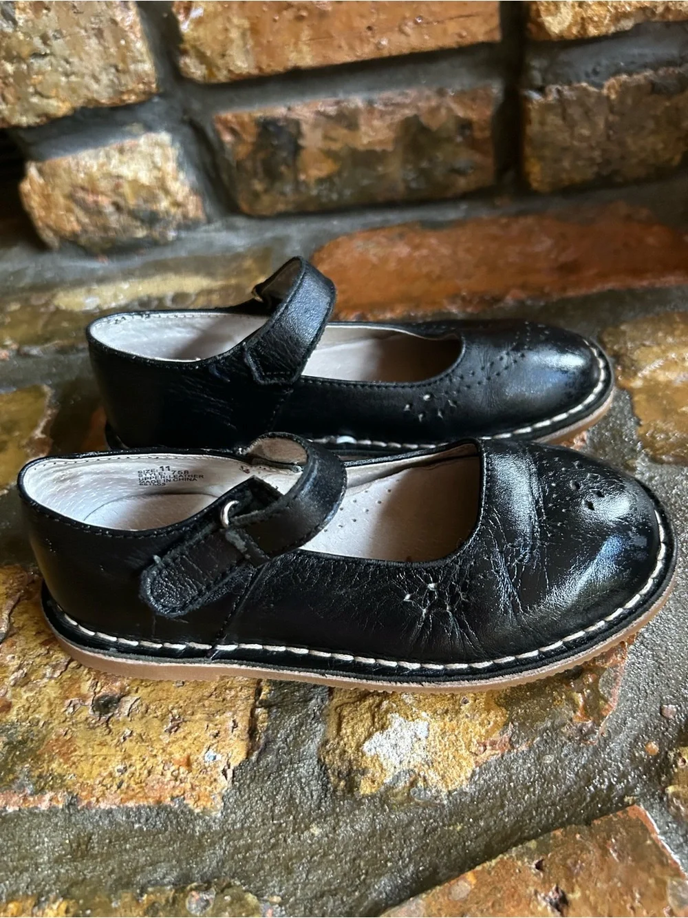 L’Amour black dress shoes.